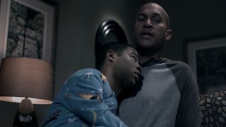 Babysitting a young Forest Whitaker (Peele) discomforts this man (Key).