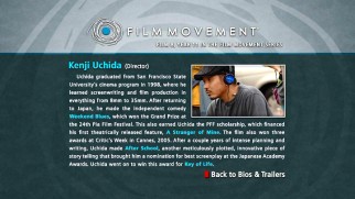 Biographies give us information about Japanese-born, American-educated writer/director Kenji Uchida and his "Key of Life" leads.