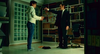 Kondo teaches Takeshi how to convincingly play fear and death.