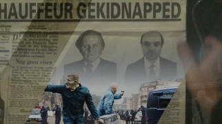 Freddy Heineken and driver's kidnapping is reported on a newspaper spotted on the Blu-ray's menu.