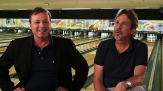 At a bowling alley, Bobby and Peter Farrelly reflect on their second film in the brand new retrospective "Kingpins: Extra Frames with the Farrelly Brothers."