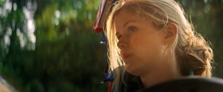 Kelly (Erin Moriarty) is the girl who comes between best friends Joe and Patrick.