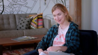 Imogen Poots reveals that Terrence Malick has a thing for fist pumps in "The Making of 'Knight of Cups.'"