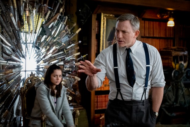 In Rian Johnson's take on an Agatha Christie-type murder mystery, Benoit Blanc (Daniel Craig) is the Hercule Poirot, though he sounds more like Colonel Sanders.
