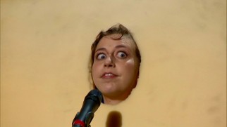 Kristen Schaal portrays an abandoned mattress in her segment of "John Oliver's New York Stand-Up Show."
