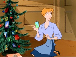 Anita hangs ornaments in the Christmas-flavored finale of "101 Dalmatians."