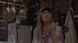 Sadie Bickerman (Cloris Leachman, replacing Betty White) shows her spoiled meat collection.