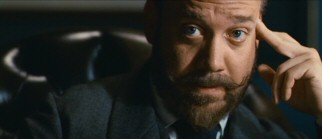 Paul Giamatti offers handlebar mustache-twirling villainy as Tolstoy's oft-agitated confidant Vladimir Chertkov.
