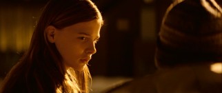 Rising young American star Chlo Grace Moretz plays Abby, the equally lonely next-door neighbor with a secret hunger.