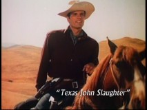 "Texas John Slaughter" is one of the Disney anthology series featured in the featurette "Walt Disney Presents Heroes of the American Frontier."