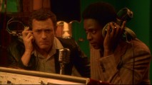 Sam and his future mentor (Edi Gathegi) take to Brother Lovebutter's airwaves on a racially-charged homicide investigation.