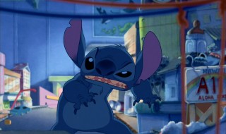 Fortunately, Stitch limits his Earth destruction to a miniature recreation of San Francisco.
