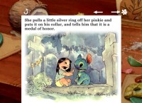 Lilo giving the gift of pinky ring is one of the unrealized plot points contained in Chris Sanders' children's book-resembling original pitch.