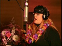 Wynonna Judd gets Hawaiian to record her pleasant film-closing cover of "Burning Love."