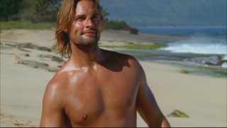 Anything to show off tough guy Sawyer's chest for da ladies.