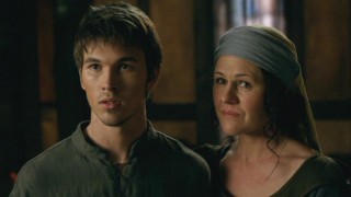 Brigid (Rachel Nash) and Andrew (Eryn Wilson) each have decidedly different reactions when reunited with a long lost family member.