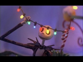 'What's this?' The spindly Jack discovers Christmas.