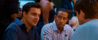 Jake (M.) Johnson and Chris "Ludacris" Bridges share duties as Adam's sidekicks of questionable influence.
