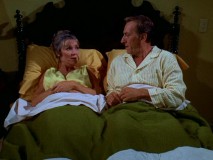 For the sake of not upsetting his mother, Oscar tries to sleep with his ex-wife Blanche (Brett Somers) for the first time in over three years.