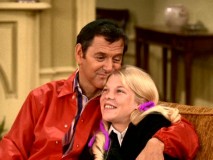 Felix shares a rare bonding moment with his daughter Edna (Doney Oatman) in "The Odd Father."