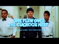McMurphy enters the hospital in the title card shot of the movie's original theatrical trailer.