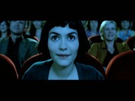 Nothing says American film like Amlie (Audrey Tautou), who appears in the AFI's minute-long watching movies in movies montage.