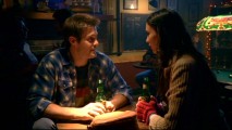 Eddie (Geoff Stults) wishes to woo Aubrey (Odette Yustman) in order to make Nick jealous, but apparently he needs the aid of alcoholic beverages to get the job done.