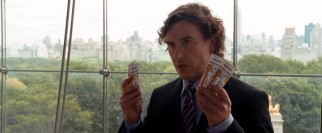 As knighted, deceitful, eager to bribe investment banker David Ershon, Steve Coogan is the face of scandalous corporate greed villified in the film.