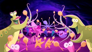 The Catfish Club comes to life with an assortment of aquatic life in song and dance.