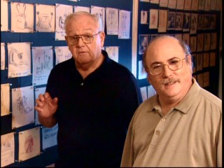 Burny Mattinson and Eric Goldberg break out their acting shoes to present the original 1943 storyboard version of "Lady and the Tramp."
