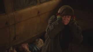 Miss Shepherd (Maggie Smith) doesn't care for Alan Bennett's music in this deleted scene.