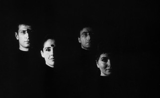 These people from the future in "La Jete" pose in a fashion quite comparable to 1964's "Meet the Beatles" album cover.
