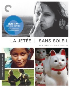 La Jete (1962) and Sans Soleil (1983): Criterion Collection Blu-ray cover art -- click for larger view and to buy from Amazon.com
