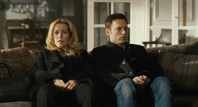 Having flown in from America, Mr. Morgan's children (Gillian Anderson and Justin Kirk) are ill at ease in his Paris home.