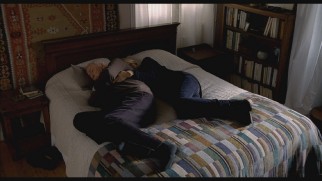 Matthew and Pauline spoon in this deleted scene.