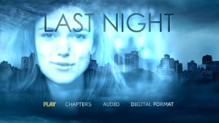The smiling face of Keira Knightley is placed over a Manhattan skyline on the DVD's animated main menu.