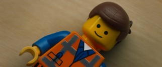 Late in the film, Emmet winds up in a live-action world, sharing the screen with the actor providing the voice of his chief antagonist.