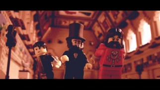 Abraham Lincoln is half of a crime-fighting duo in the short "Michelangelo and Lincoln: History Cops."