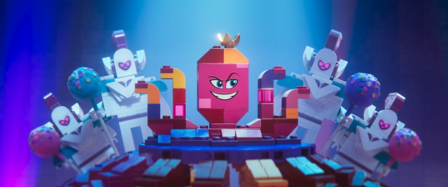 The shape-shifting, squid-like Queen Watevra Wa'Nabi (voiced by Tiffany Haddish) welcomes her visitors and tries to assure them she's not evil.
