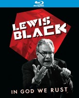 Lewis Black: In God We Rust (2012) Blu-ray cover art -- click to buy from Amazon.com