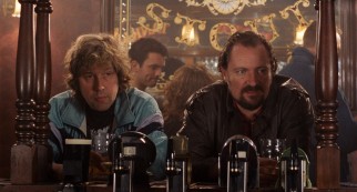Drinking buddies Patsy (Stephen Rea) and Andy (Jim Broadbent) lament how their beloved football has gone downhill over time.
