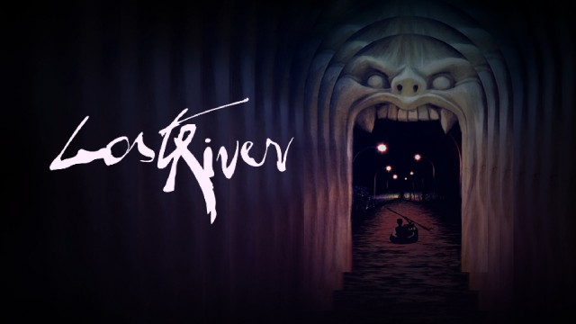 The barebones Blu-ray predictably refashions Lost River's phantasmagorical poster art as a static top menu screen.