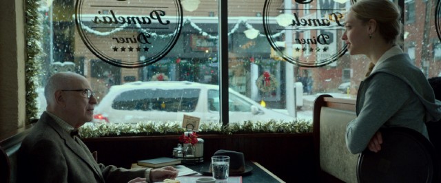 Grandpa Bucky (Alan Arkin) makes a daily diner visit to see Ruby (Amanda Seyfried), his favorite waitress.