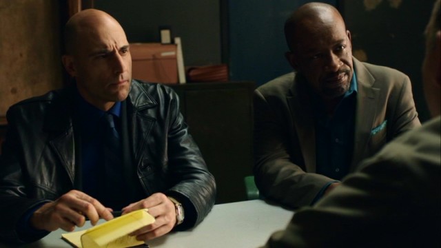 Detroit homicide detectives Frank Agnew (Mark Strong) and Joe Geddes (Lennie James) question an eyewitness who doesn't realize he saw them dispose of a murder victim's body.