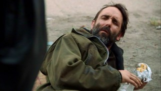 Frank's former partner Sean (Trevor Long) has hit dark times with substance-addled homelessness.