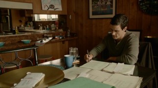 Damon Callis (James Ransone) is just a baby-faced bookkeeper of the legitimate variety in this deleted scene shot for the pilot.