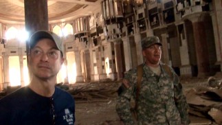 In one of the film's more memorable scenes, Gary Sinise is taken on a tour of several of Saddam Hussein's once-luxurious homes.