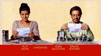 Sony opts for a basic, static but scored menu screen on both Blu-ray and DVD.