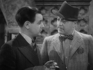 Comedy duo Caldicott (Naunton Wayne) and Charters (Basil Radford) are introduced in "The Lady Vanishes."
