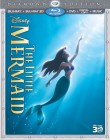 The Little Mermaid (1989) Diamond Edition Blu-ray 3D + Blu-ray + DVD + Digital Copy + Music